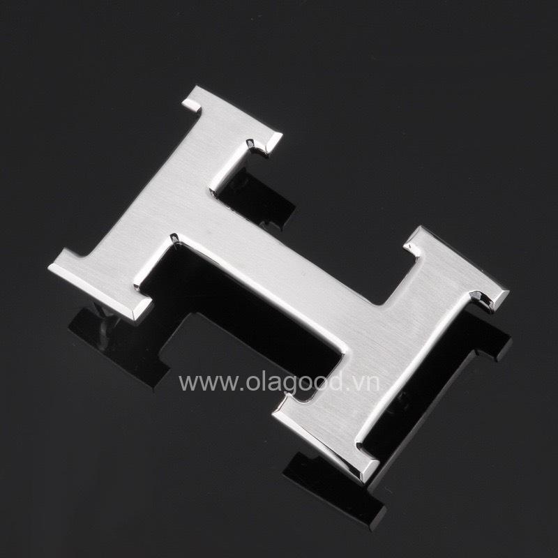 Khóa dây lưng chữ H bạc ý 925 - KB0140 - Hình ảnh 5