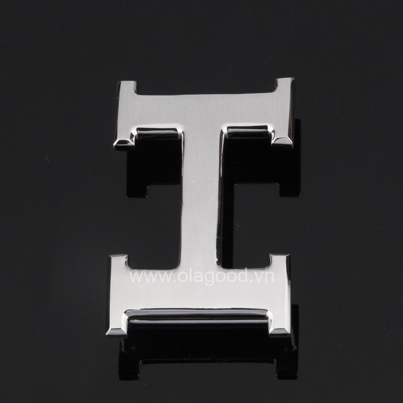 Khóa dây lưng chữ H bạc ý 925 - KB0140 - Hình ảnh 6