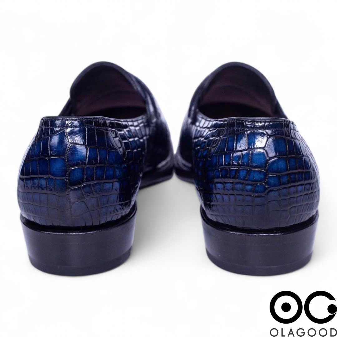 Giày da cá sấu Nile – Norwegian handmade - GNG0122S - Hình ảnh 17