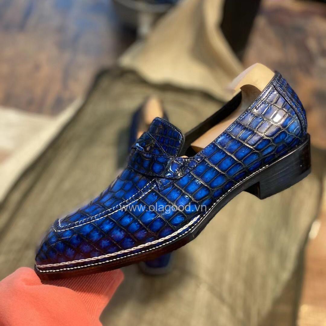 Giày da cá sấu Nile – Norwegian handmade - GNG0122S - Hình ảnh 22