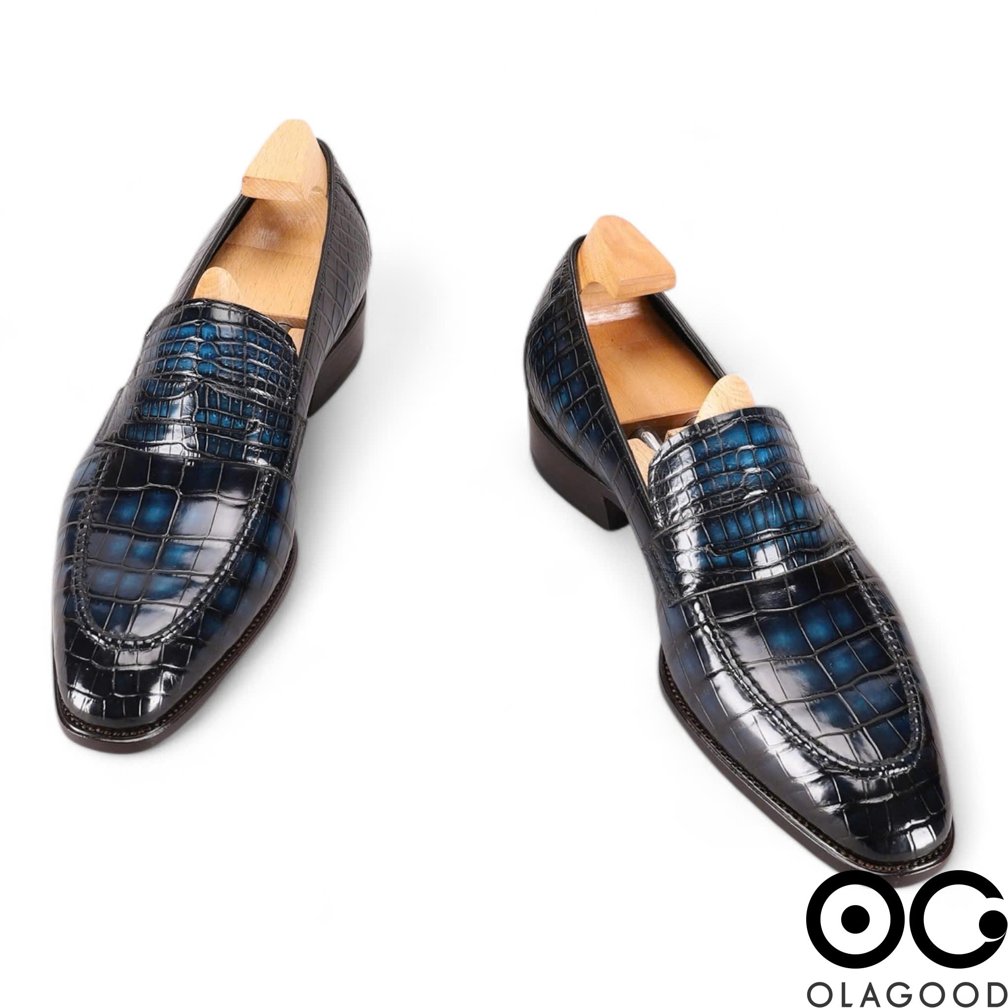 Giày da cá sấu – Goodyear handmade - GGP0125S - Hình ảnh 3