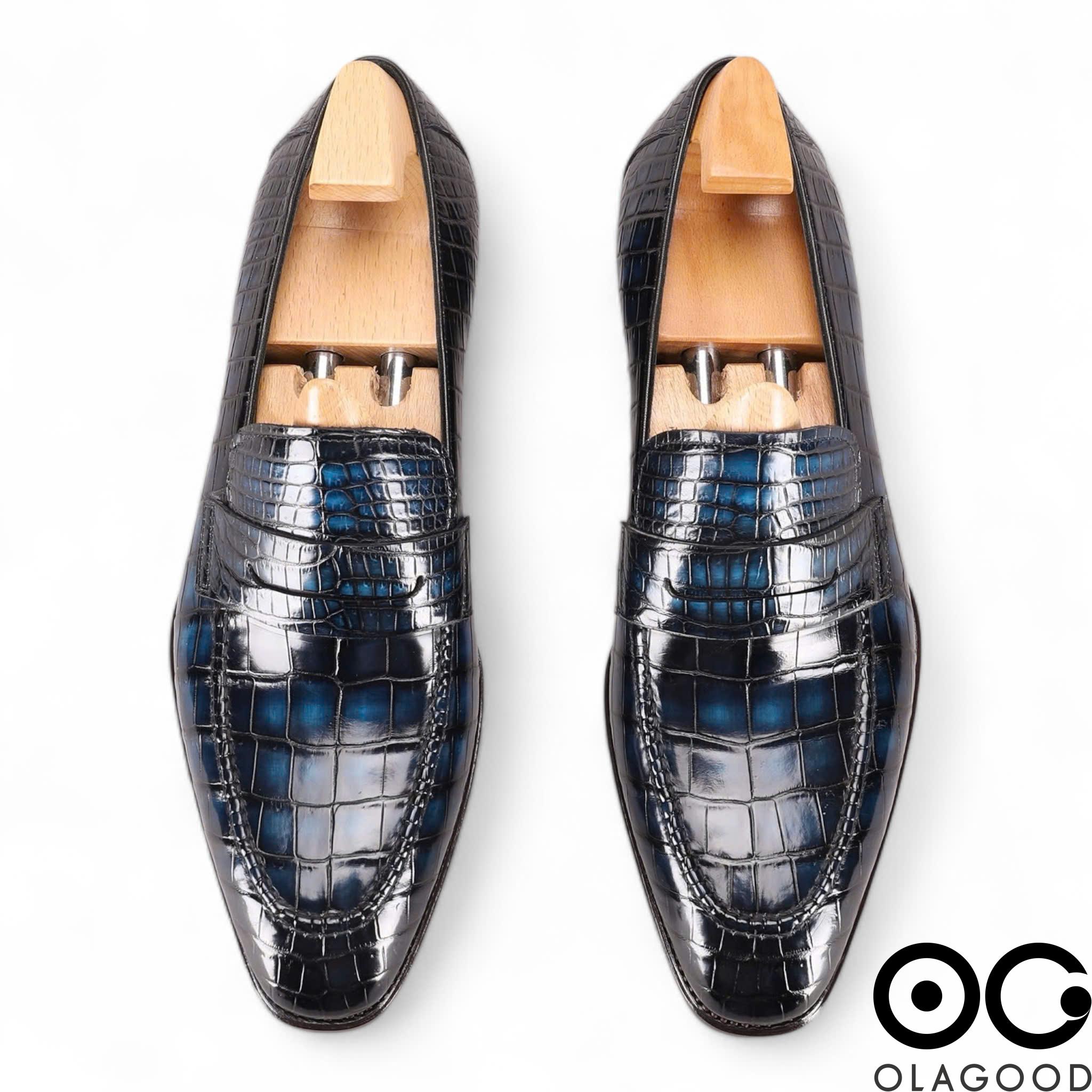 Giày da cá sấu – Goodyear handmade - GGP0125S - Hình ảnh 4