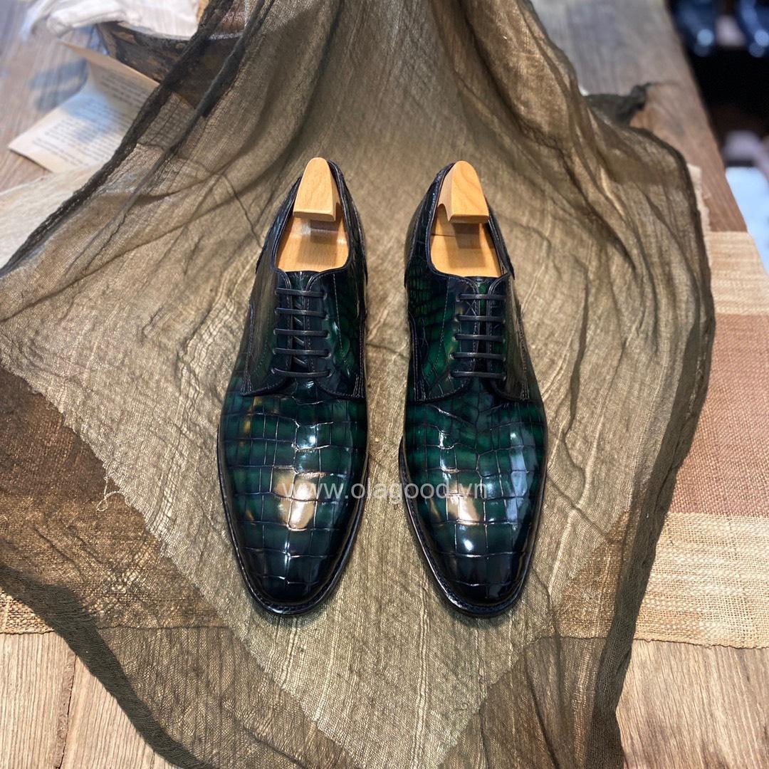 Giày handmade cá sấu - GGP0118S - Hình ảnh 7