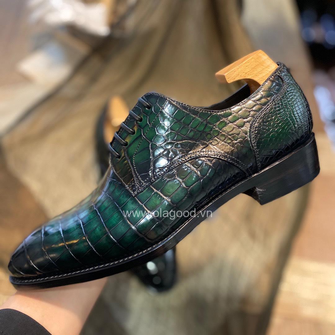 Giày handmade cá sấu - GGP0118S - Hình ảnh 8
