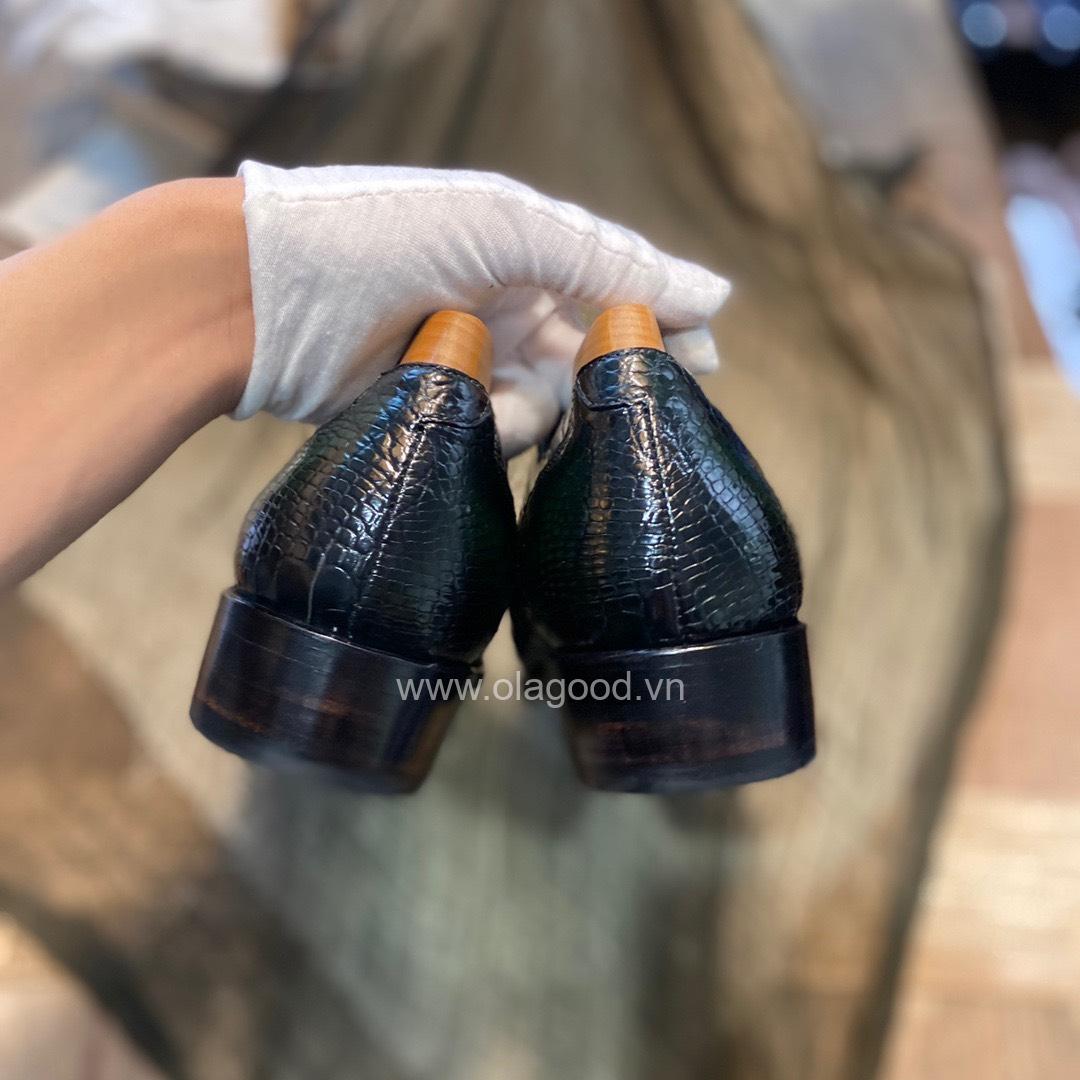 Giày handmade cá sấu - GGP0118S - Hình ảnh 10