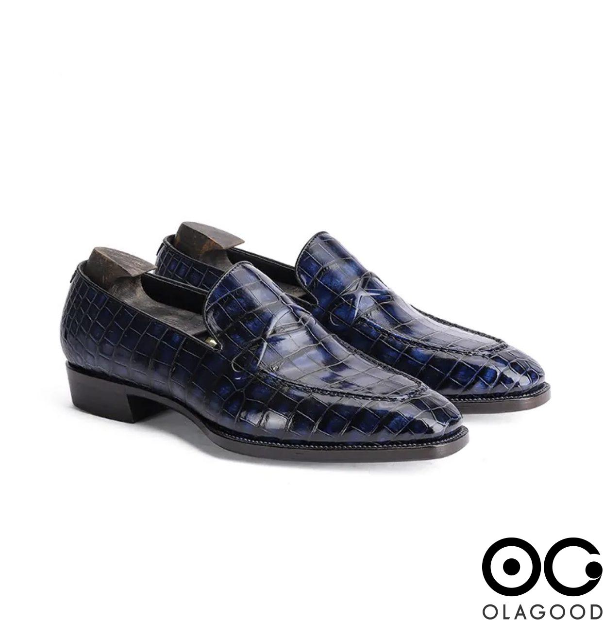 Giày handmade da cá sấu - GGP0116S - Hình ảnh 5