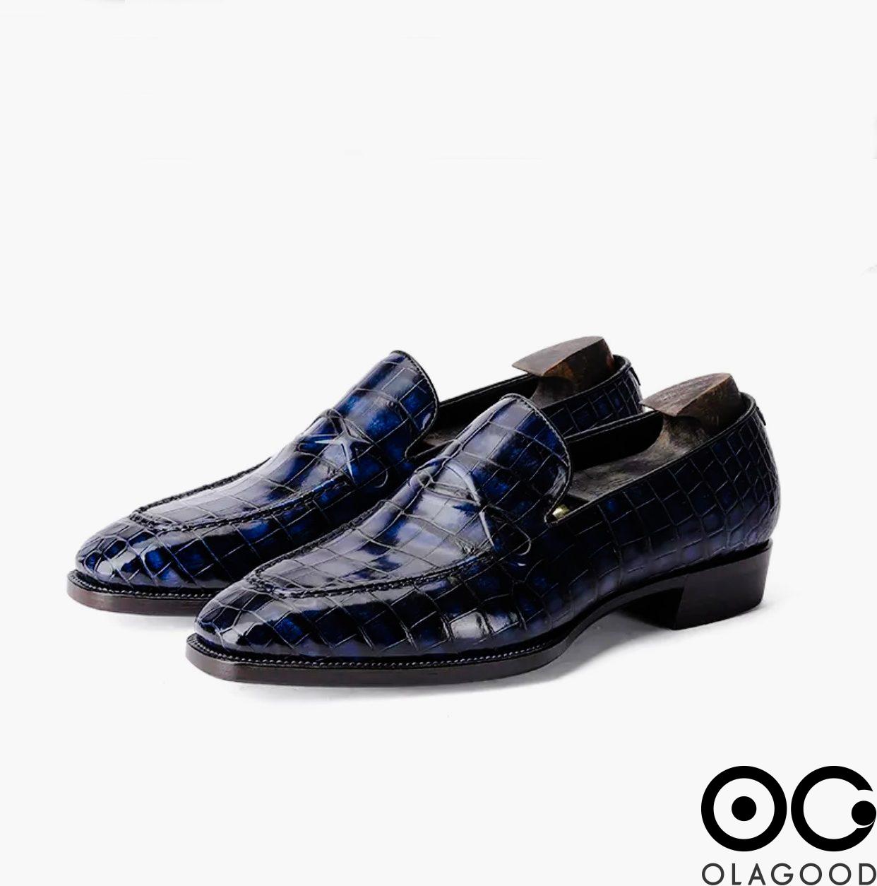 Giày handmade da cá sấu - GGP0116S - Hình ảnh 3