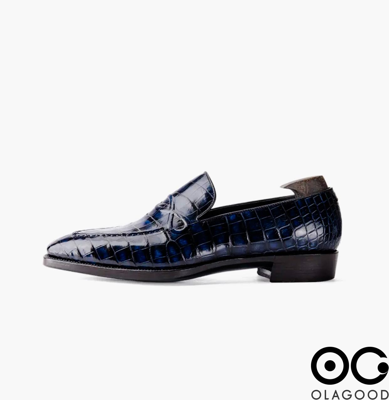 Giày handmade da cá sấu - GGP0116S - Hình ảnh 6