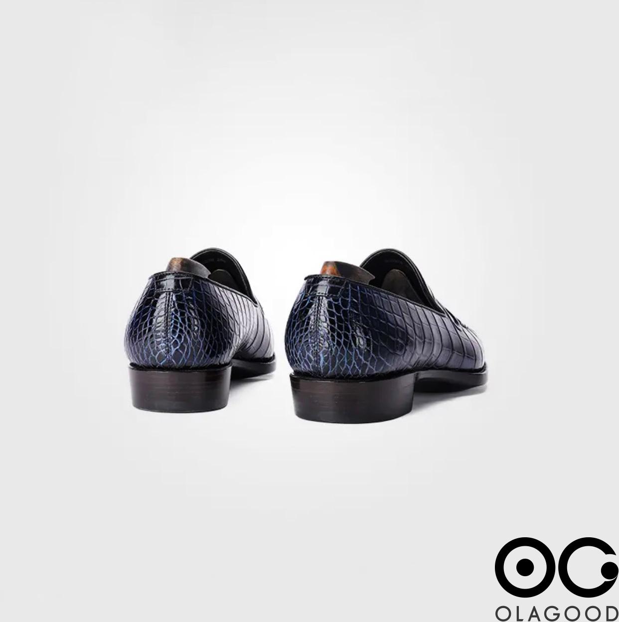 Giày handmade da cá sấu - GGP0116S - Hình ảnh 7