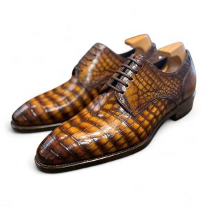 Giày handmade da cá sấu nam - GGP0117S