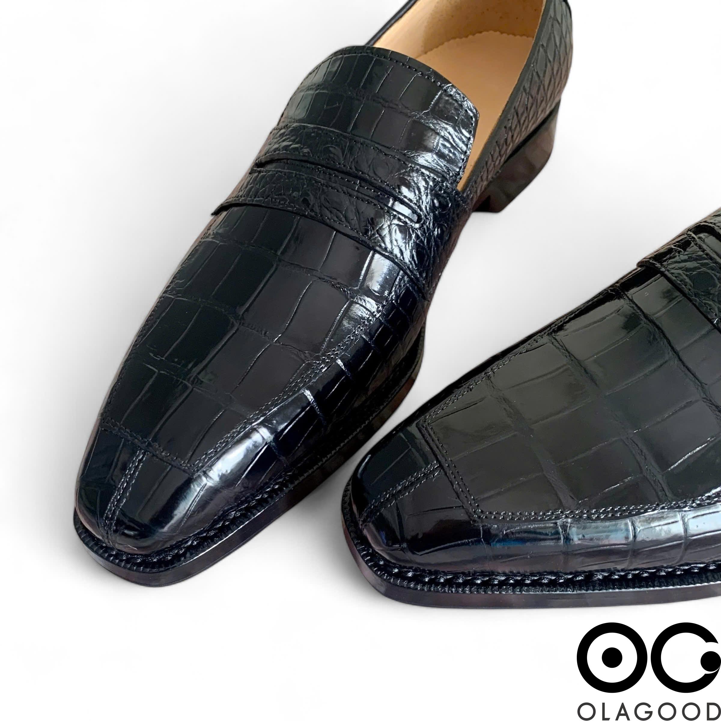 Giày lười da cá sấu nam - GGY0123S - Hình ảnh 10