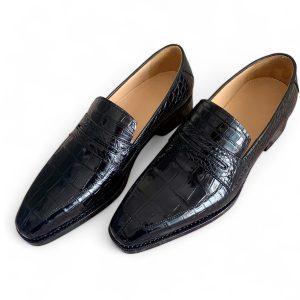 Giày lười da cá sấu nam - GGY0123S
