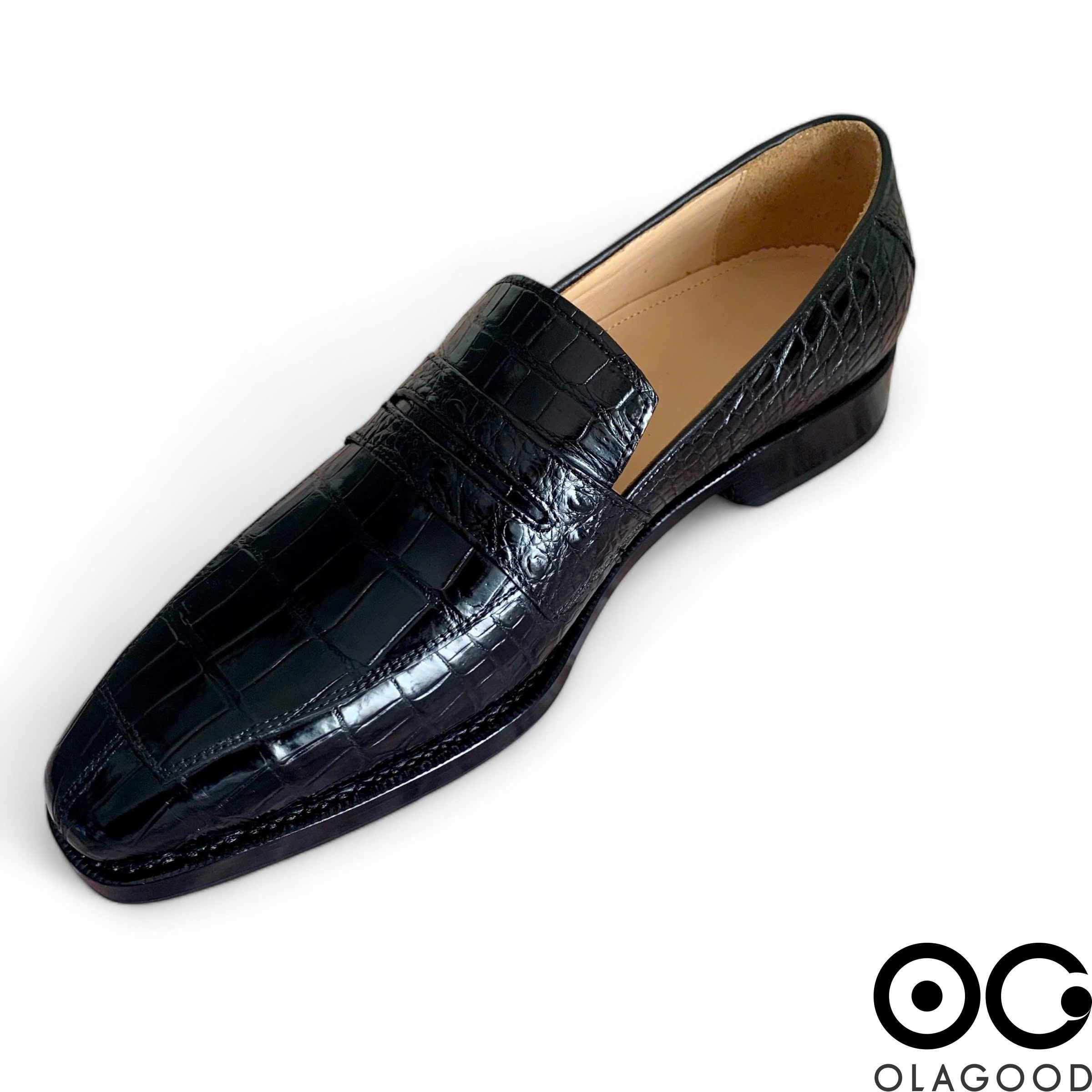 Giày lười da cá sấu nam - GGY0123S - Hình ảnh 8