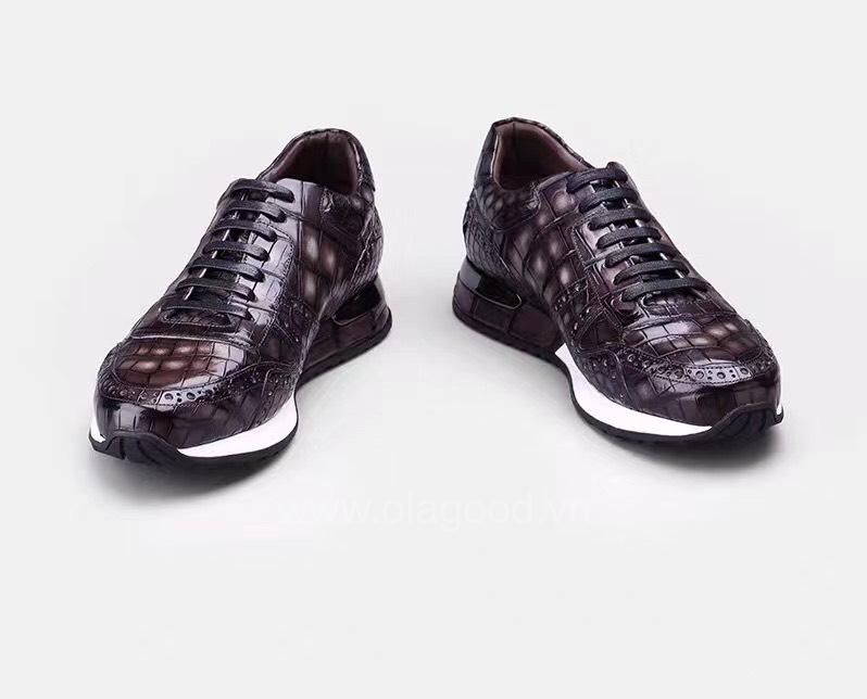 Giày nam cá sấu sneaker - GTT0166S - Hình ảnh 2