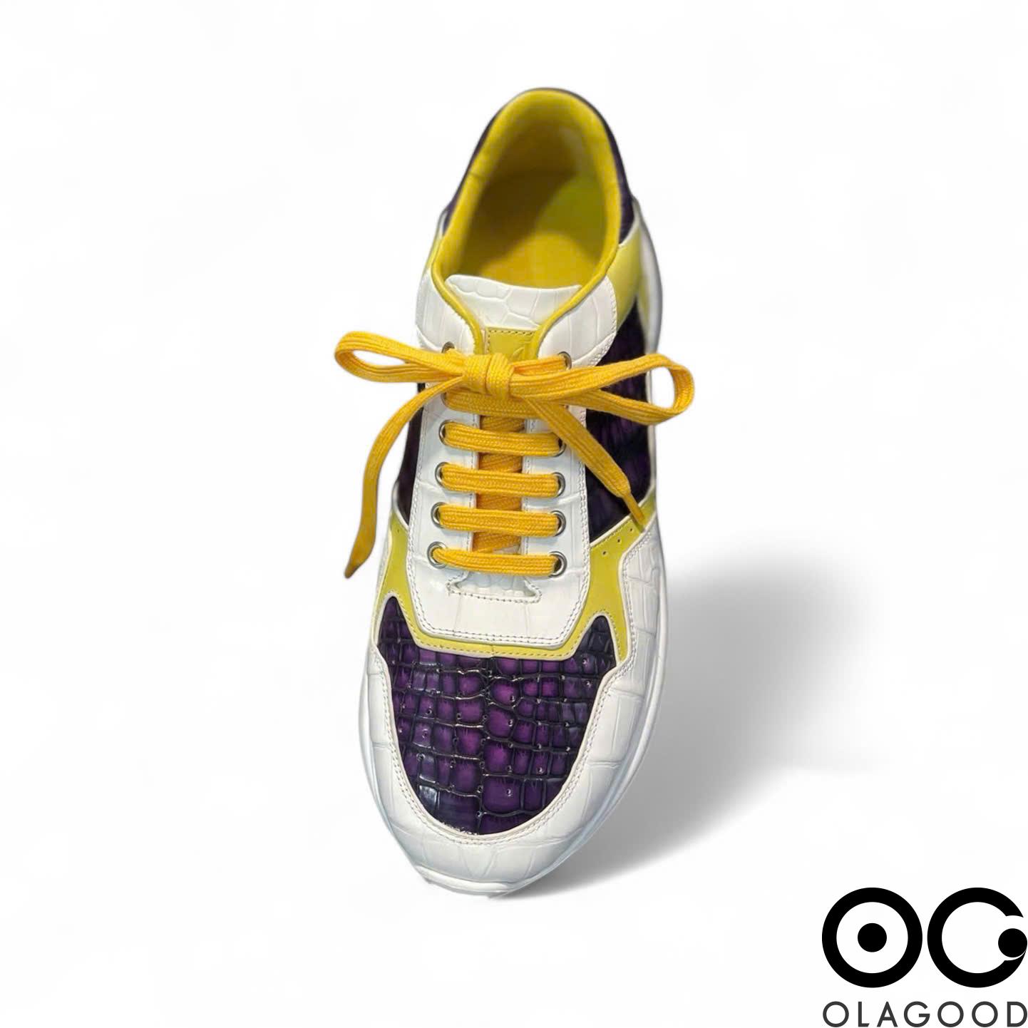 Giày nam cá sấu thể thao - GTT0164S - Hình ảnh 3