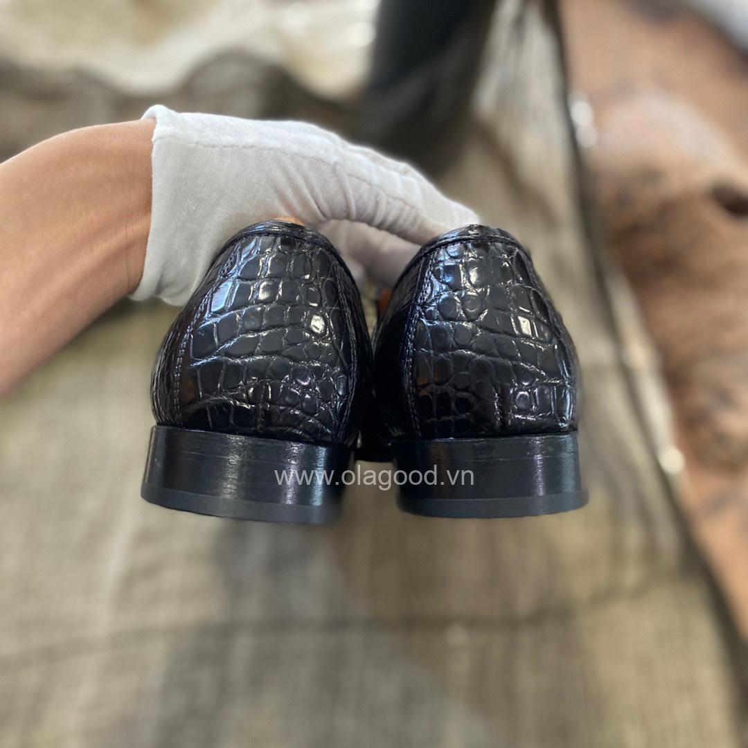 Giày nam cá sấu – Goodyear handmade - GGP0126S - Hình ảnh 10