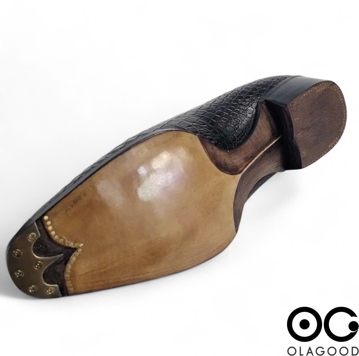 Giày nam da cá sấu porosus - GGY0122S - Hình ảnh 11