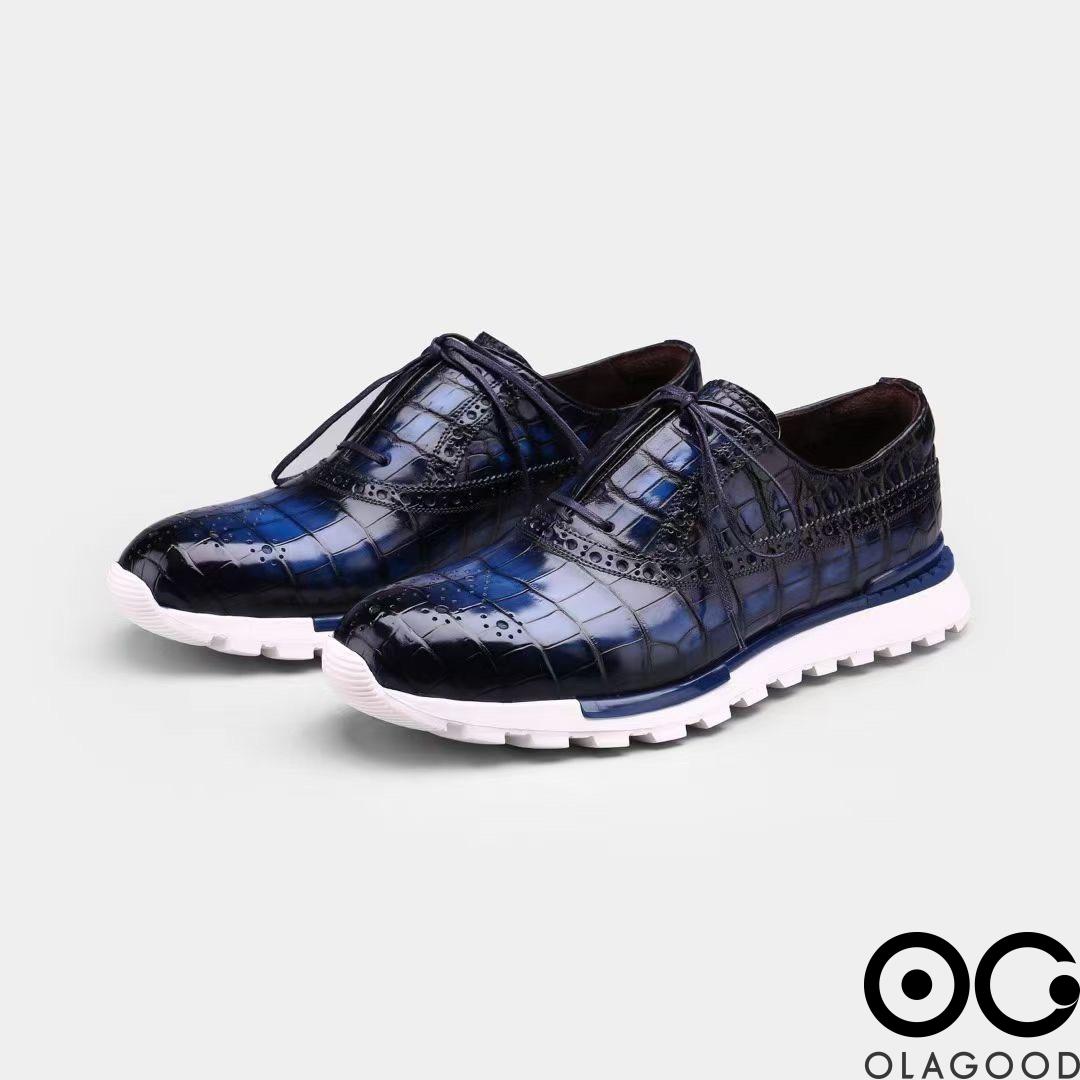 Giày nam da cá sấu sneaker - GTT0165S
