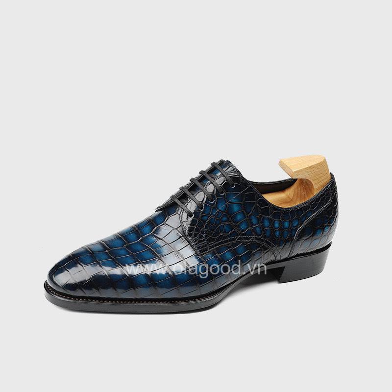 Giày nam goodyear handmade cá sấu - GGP0114S - Hình ảnh 4
