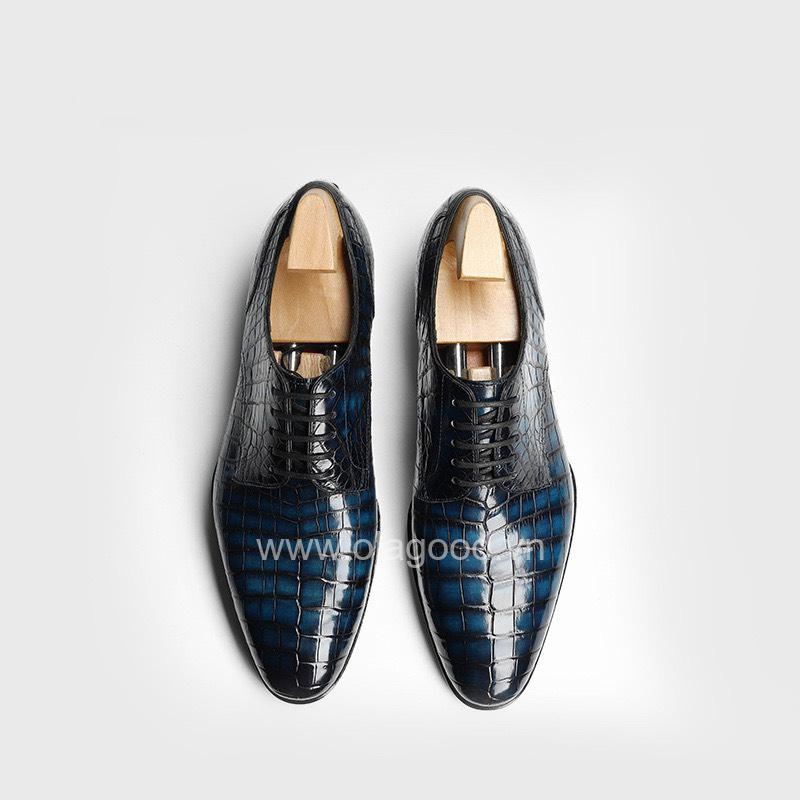 Giày nam goodyear handmade cá sấu - GGP0114S - Hình ảnh 3