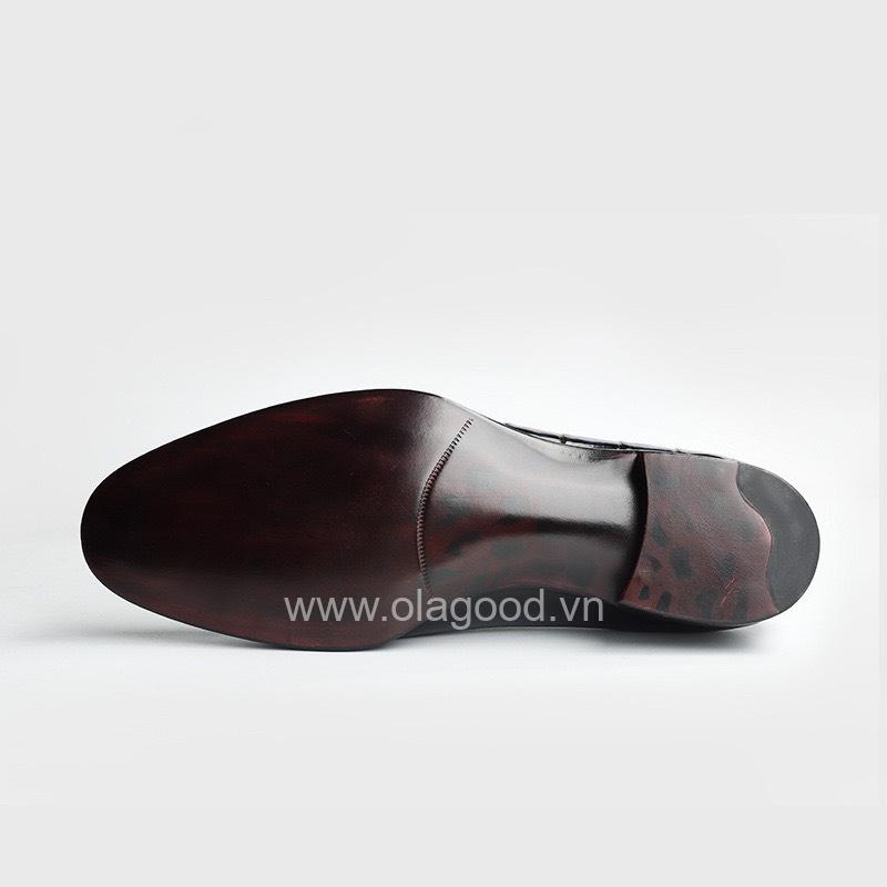 Giày nam goodyear handmade cá sấu - GGP0114S - Hình ảnh 7
