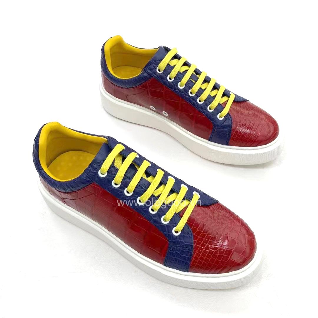Giày nam sneaker cá sấu - GTT0152S - Hình ảnh 2