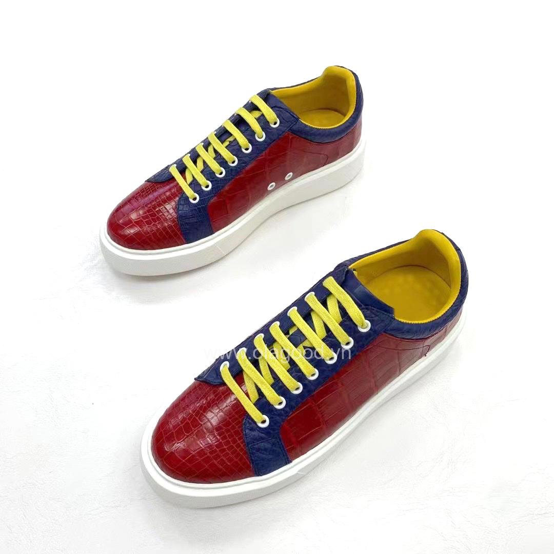 Giày nam sneaker cá sấu - GTT0152S