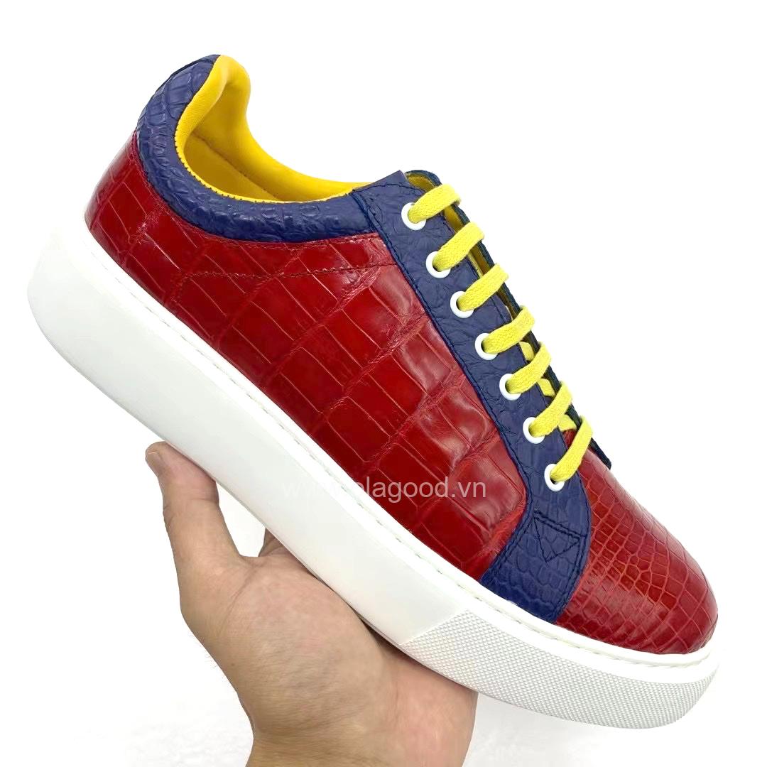 Giày nam sneaker cá sấu - GTT0152S - Hình ảnh 5