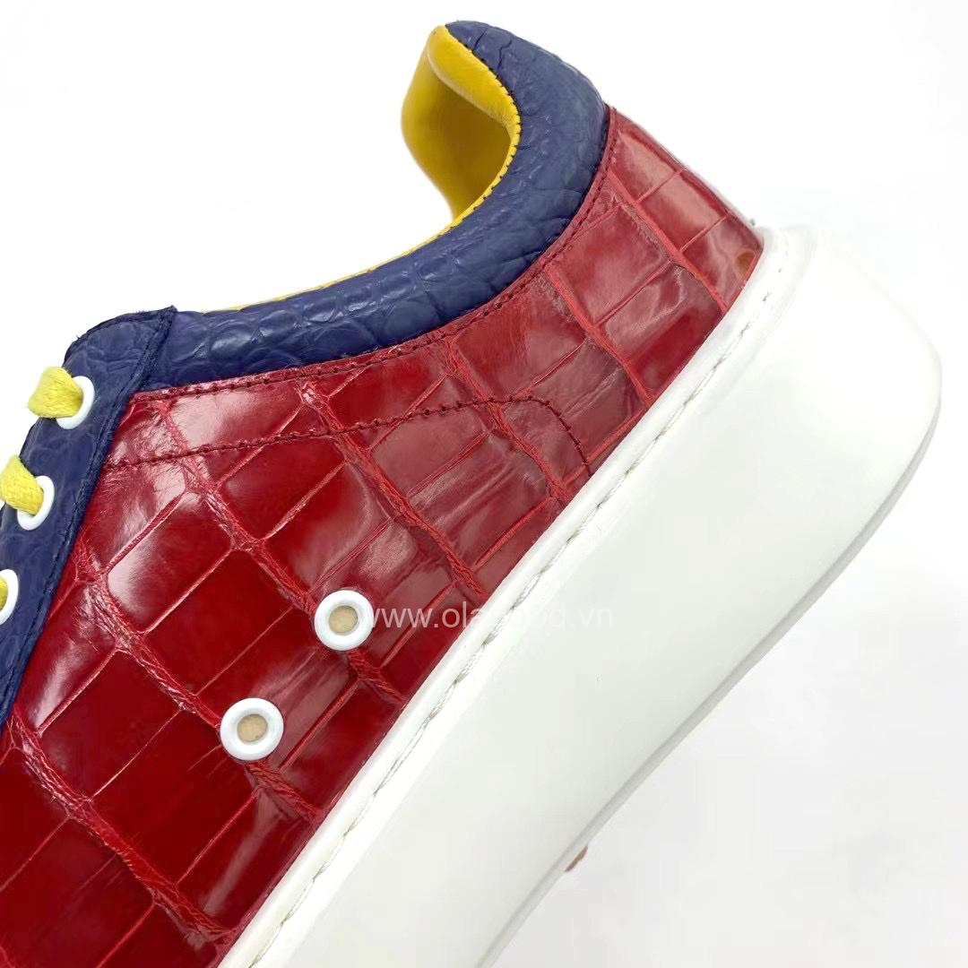 Giày nam sneaker cá sấu - GTT0152S - Hình ảnh 7