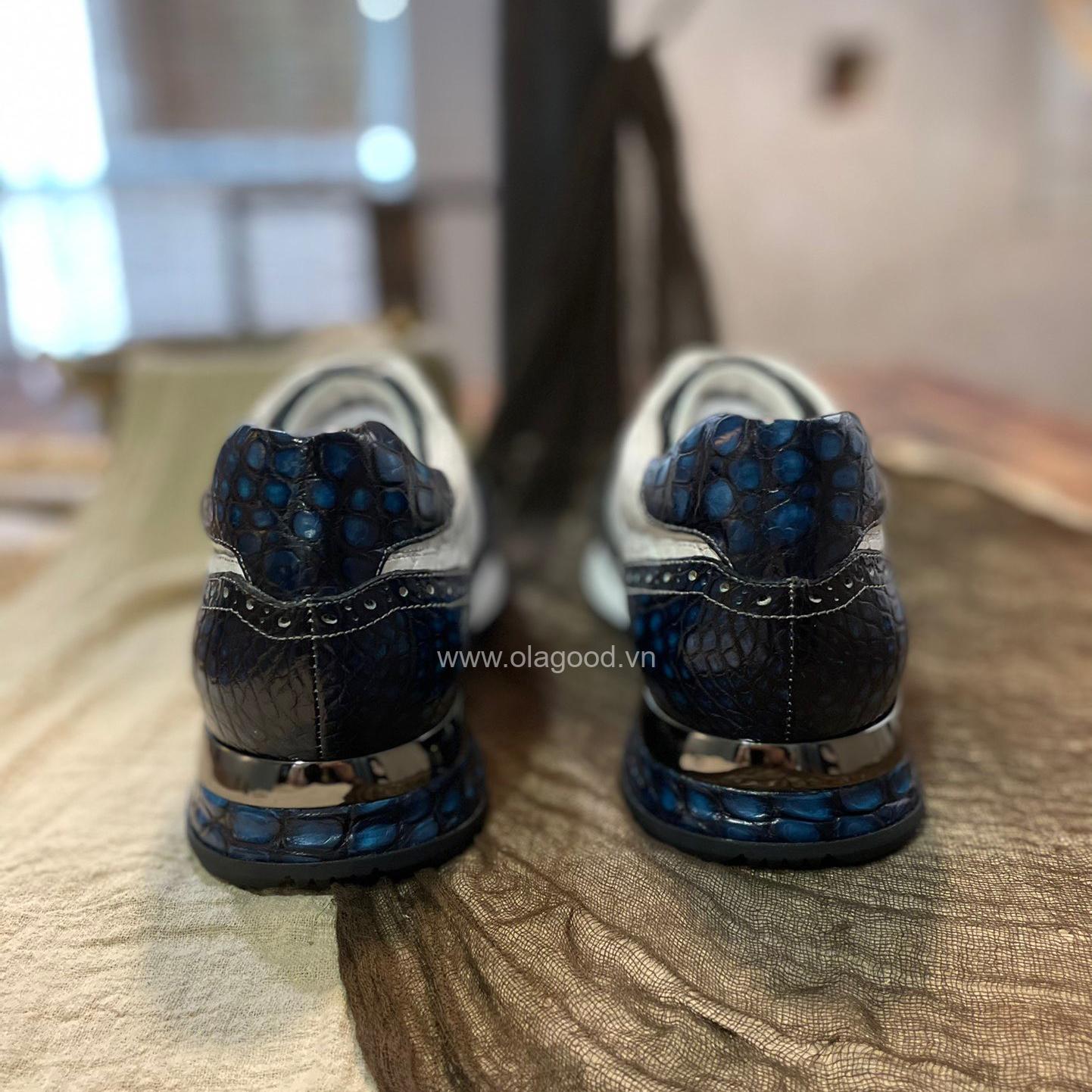 Giày nam thể thao cá sấu nhập khẩu - GTT0159S - Hình ảnh 11
