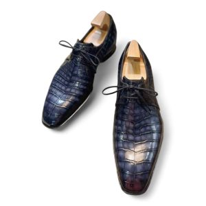 Giày patina cá sấu nam – Cấu trúc goodyear handmade - GGP0122S