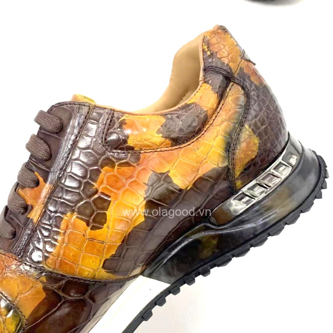 Giày sneaker nam da cá sấu - GTT0153S - Hình ảnh 7