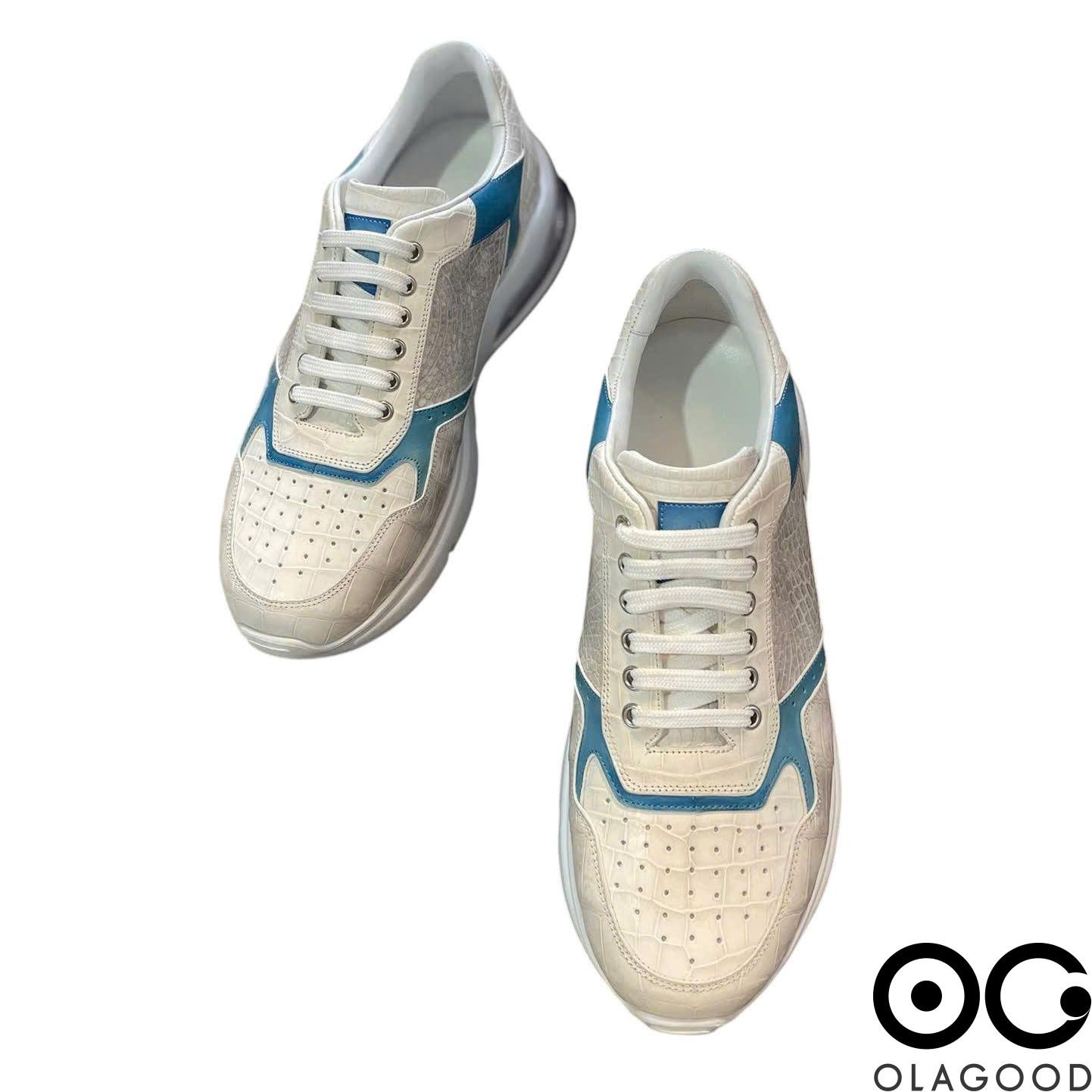 Giày thể thao da cá sấu nhập khẩu - GTT0154S