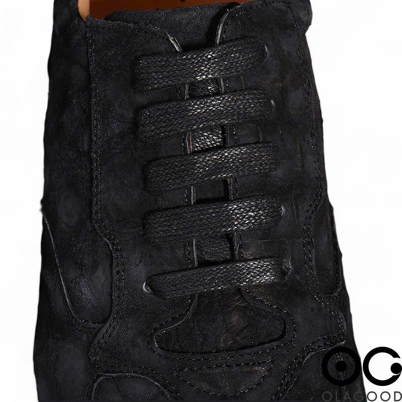 Giày thể thao da cá sấu nubuck - GTT0151S - Hình ảnh 6