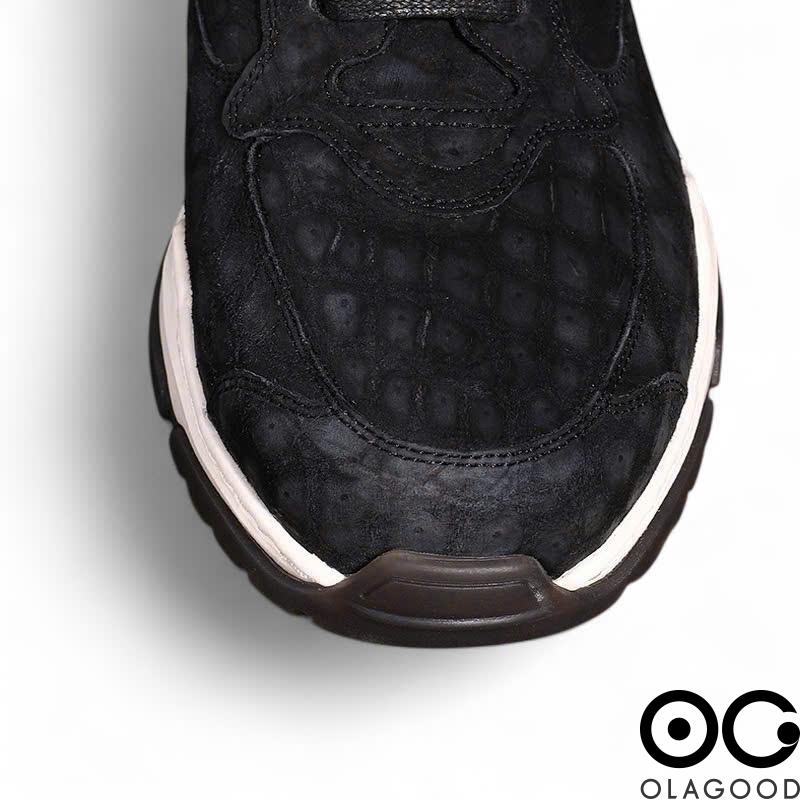 Giày thể thao da cá sấu nubuck - GTT0151S - Hình ảnh 8