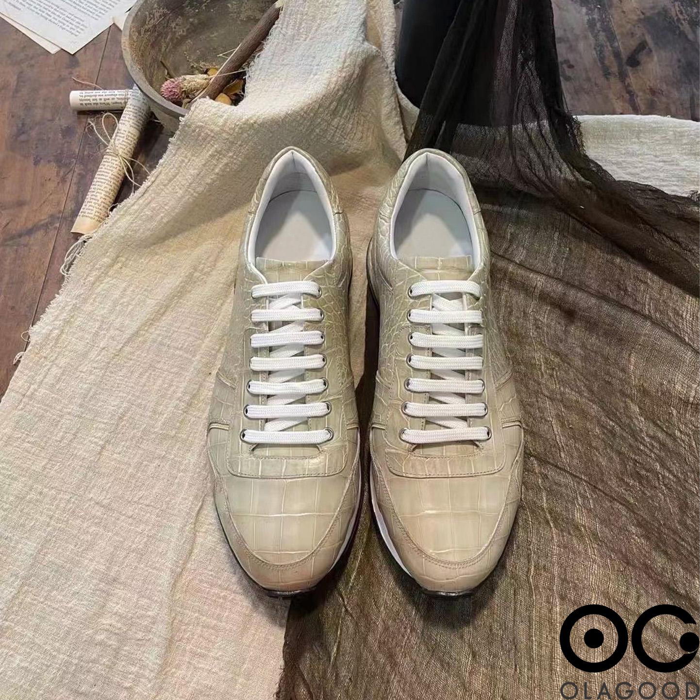 Giày thể thao nam cá sấu nhập khẩu - GTT0158S - Hình ảnh 7