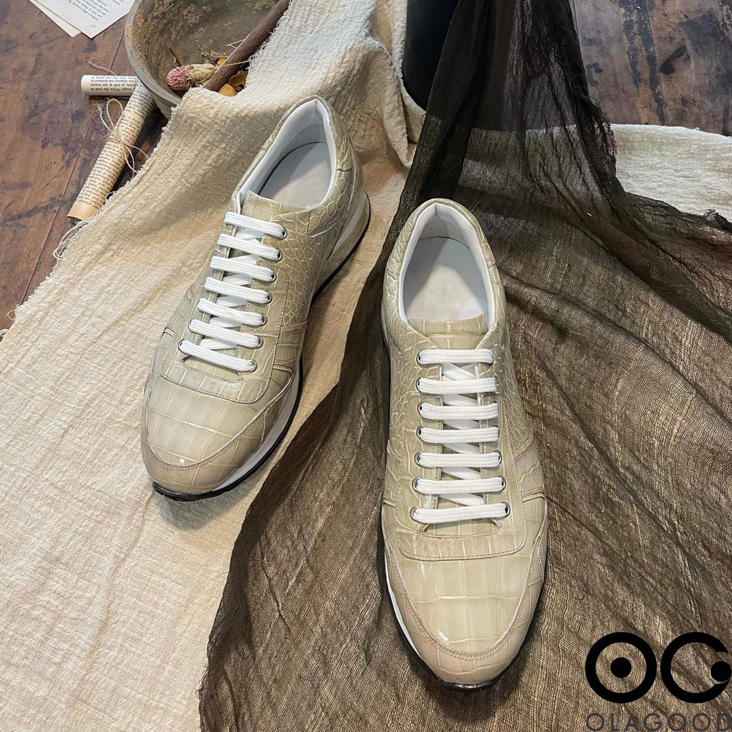 Giày thể thao nam cá sấu nhập khẩu - GTT0158S - Hình ảnh 8
