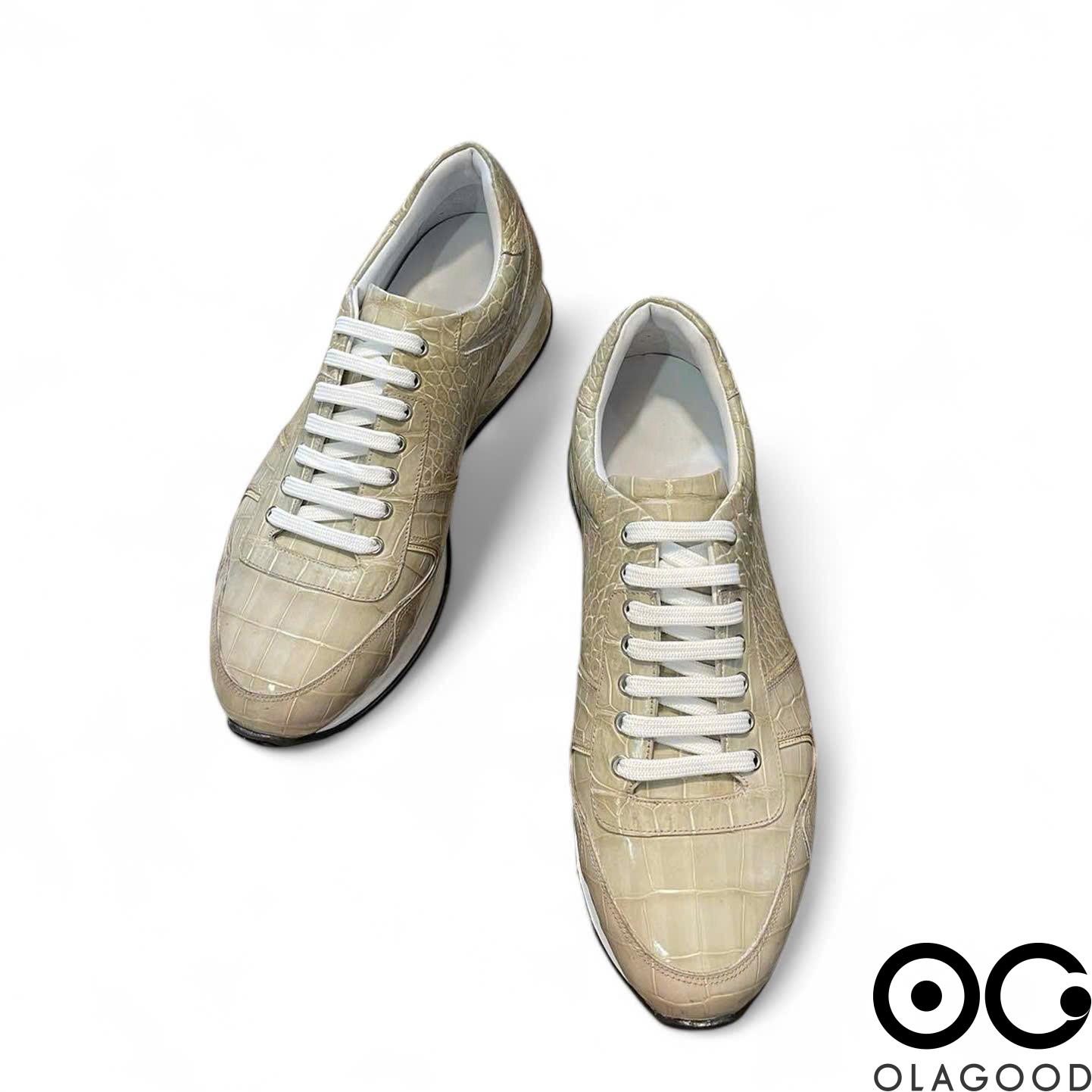 Giày thể thao nam cá sấu nhập khẩu - GTT0158S