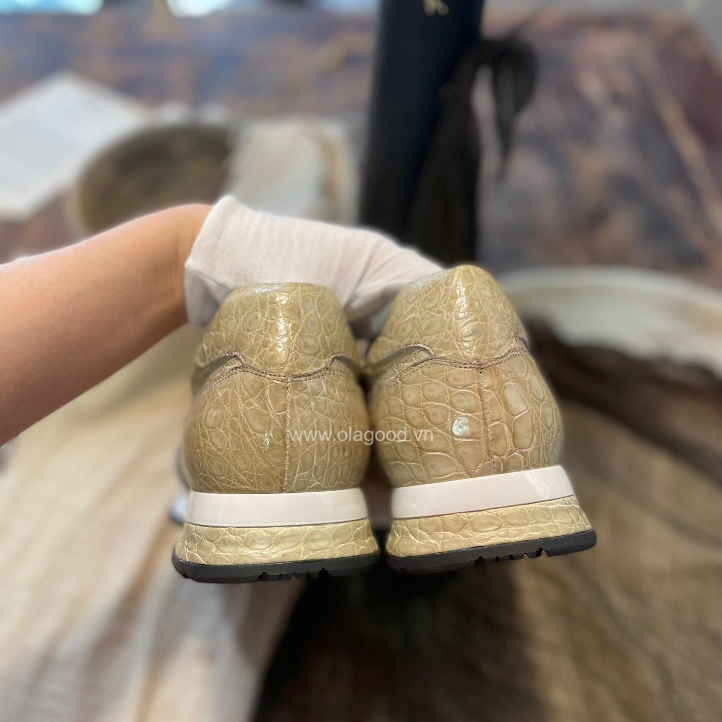 Giày thể thao nam cá sấu nhập khẩu - GTT0158S - Hình ảnh 12