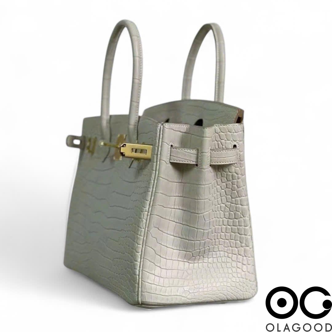 Túi xách HMBK da cá sấu porosus - TXN02109S - Hình ảnh 8