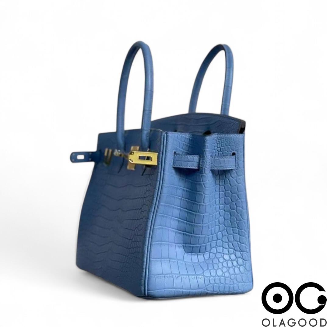 Túi xách HMBK da cá sấu porosus - TXN02103S - Hình ảnh 9