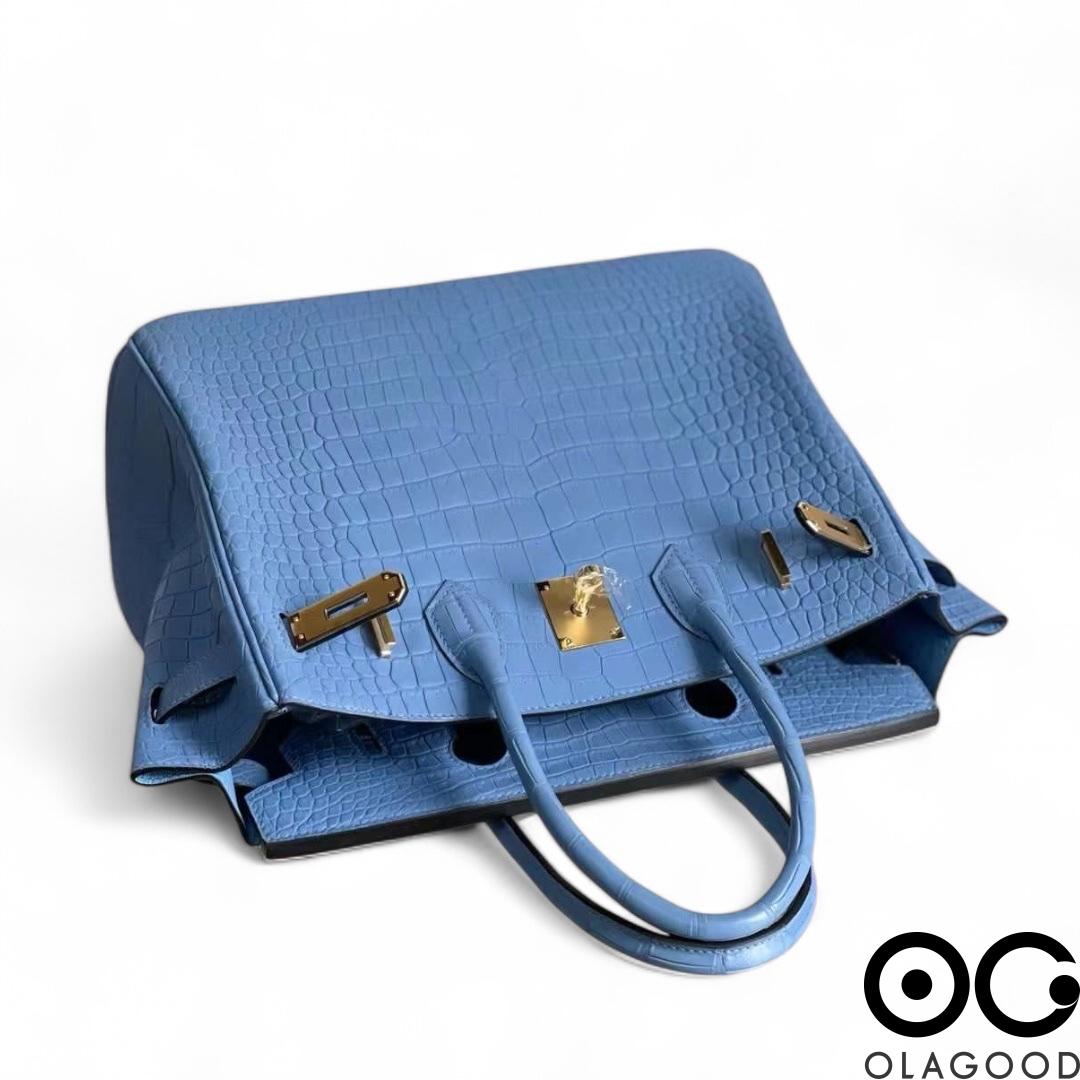 Túi xách HMBK da cá sấu porosus - TXN02103S - Hình ảnh 6