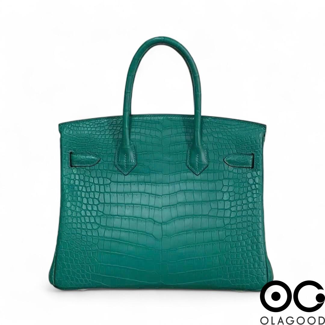 Túi xách nữ BKHM da cá sấu porosus - TXN02101S - Hình ảnh 3