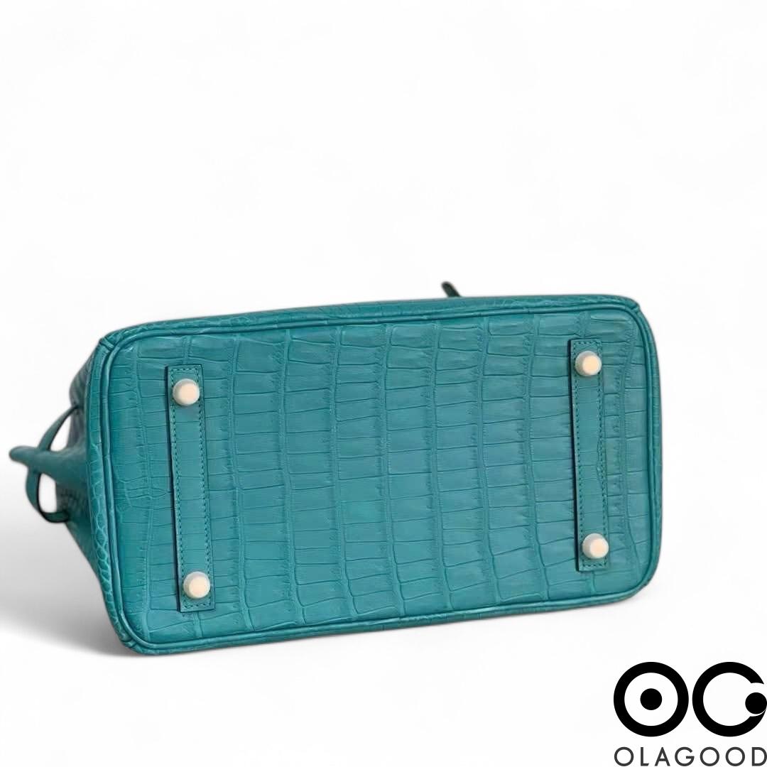 Túi xách nữ HMBK da cá sấu porosus - TXN02102 - Hình ảnh 7