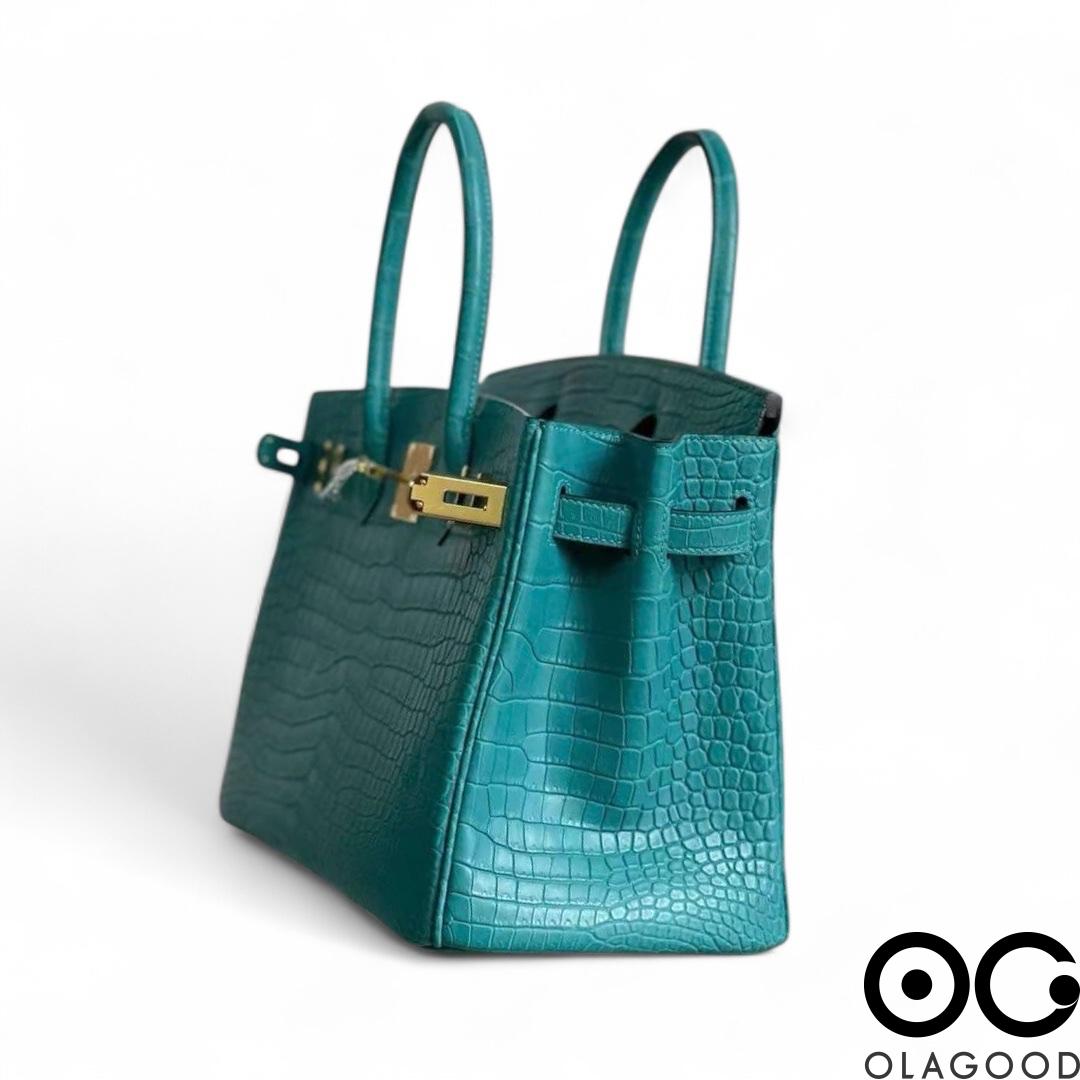 Túi xách nữ HMBK da cá sấu porosus - TXN02102 - Hình ảnh 9