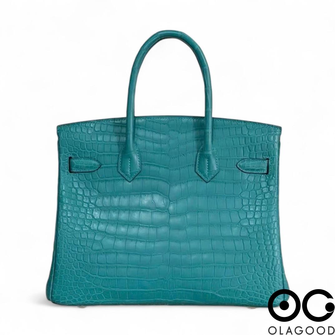 Túi xách nữ HMBK da cá sấu porosus - TXN02102 - Hình ảnh 3