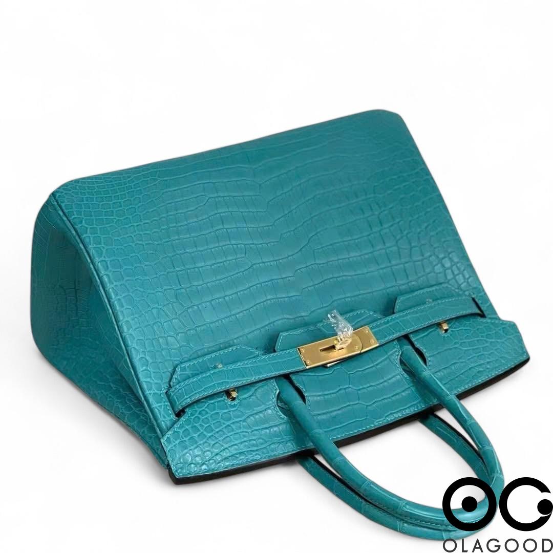 Túi xách nữ HMBK da cá sấu porosus - TXN02102 - Hình ảnh 6