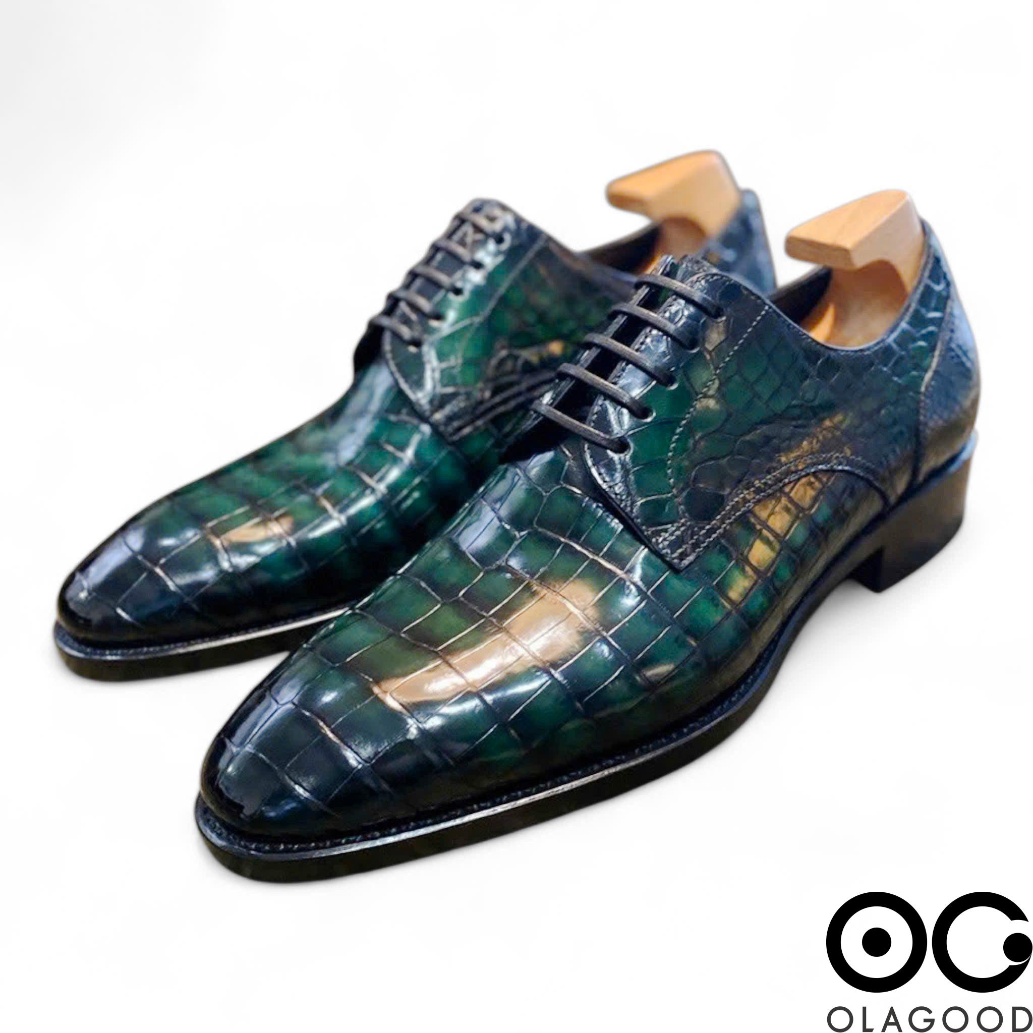 Giày handmade cá sấu - GGP0118S