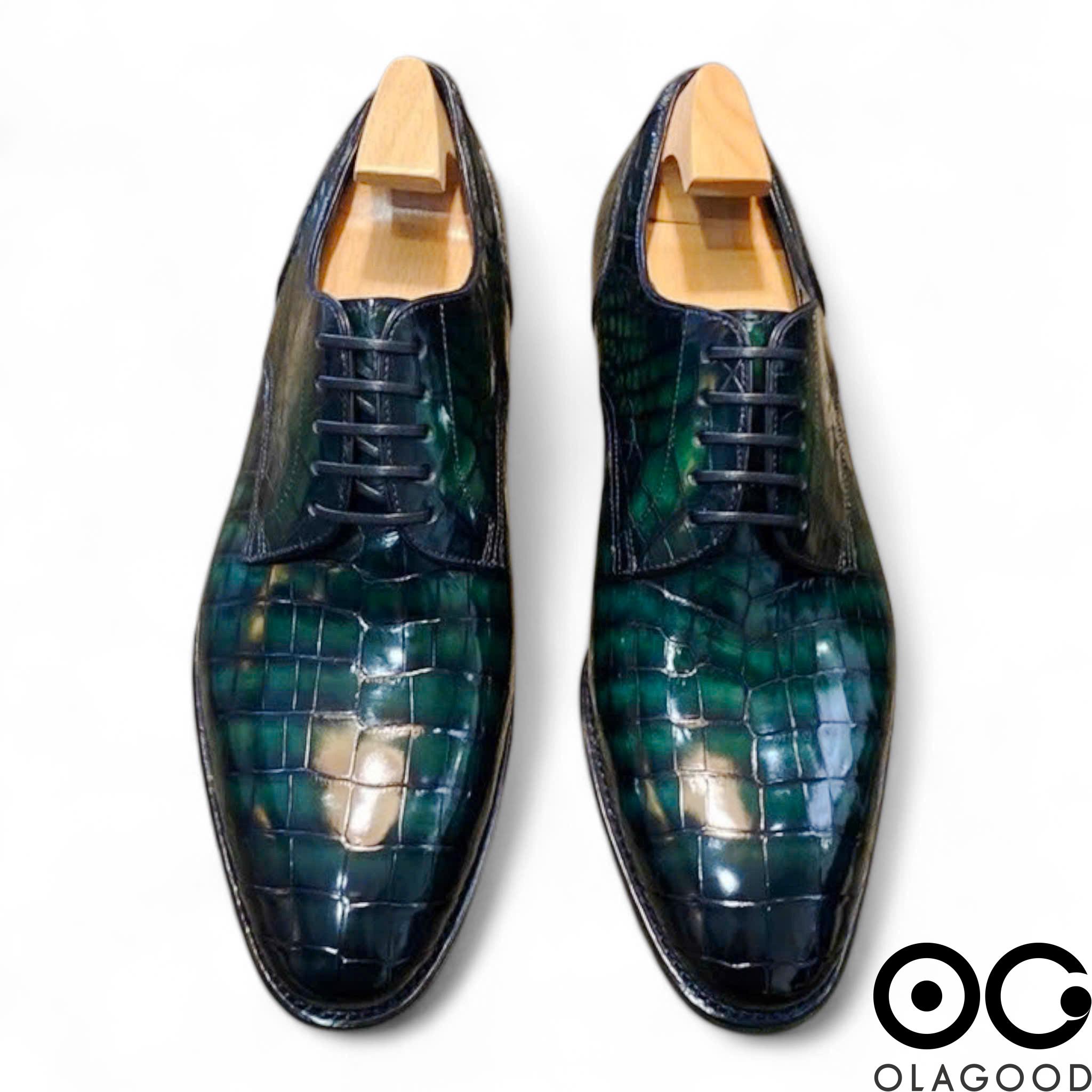 Giày handmade cá sấu - GGP0118S - Hình ảnh 3