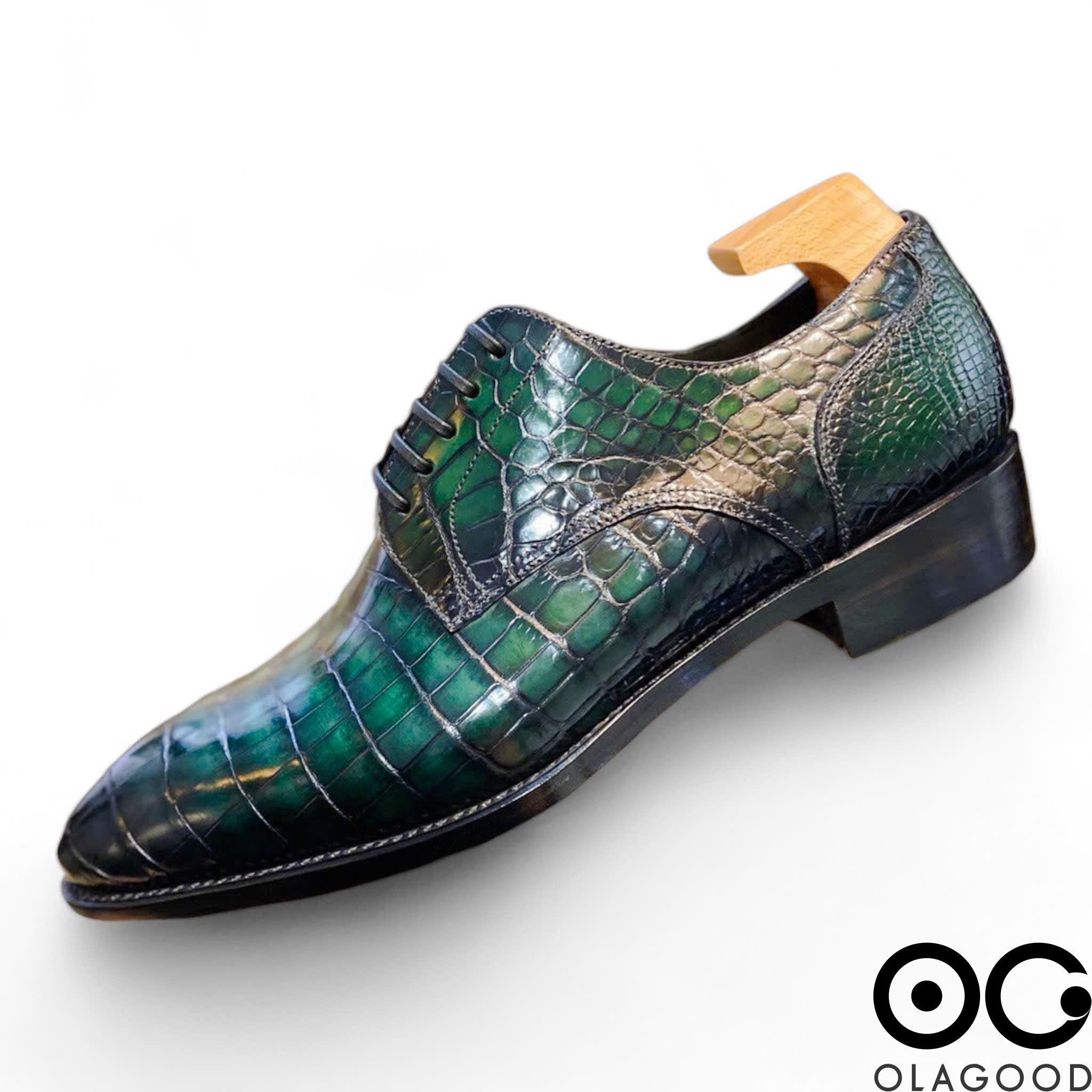 Giày handmade cá sấu - GGP0118S - Hình ảnh 5